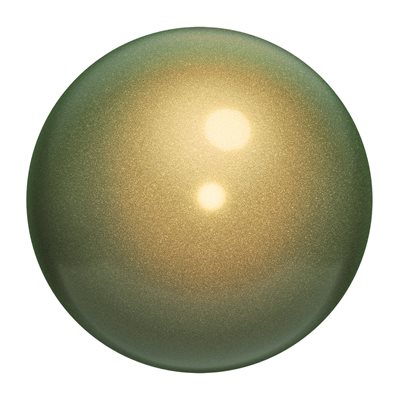 Chacott 738 Ballon Brillant Vert (18.5 cm) 301503-0018-38