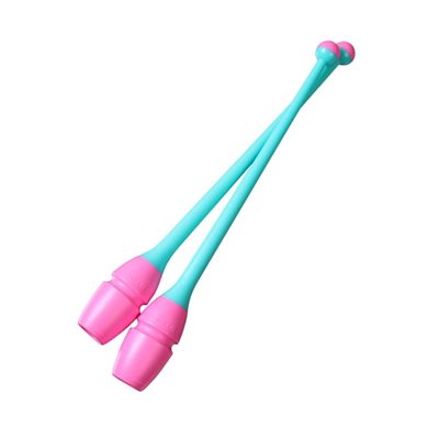 Chacott 234 Pink x Peppermint Green Junior Rubber Clubs (365 mm) (Linkable ends) 301505-0004-98