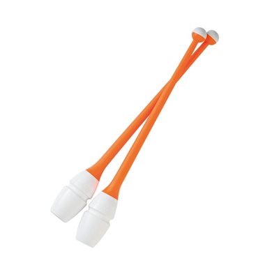 Chacott 083 White x Apricot Junior Rubber Clubs (365 mm) (Linkable ends) 301505-0004-98