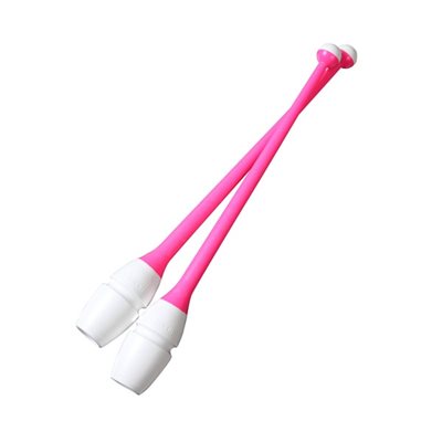 Chacott 043 White x Pink Junior Rubber Clubs (365 mm) (Linkable ends) 301505-0004-98