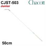 Chacott Bâton Blanc Junior Avec Poignée de Caoutchouc (Standard) (500 mm) 301501-0003-98