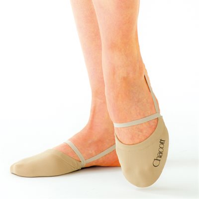 Chacott Small (S) Beige High Cut Stretch Half Shoes 301070-0003-98