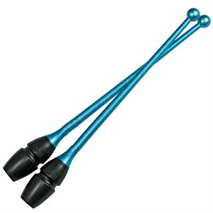 Chacott 125 Fresh Blue Hi-grip Rubber Clubs (455 mm) (Linkable ends) 301505-0005-98