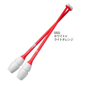 Chacott 050 White x Red Rubber Clubs (455 mm) (Linkable ends) 301505-0003-98
