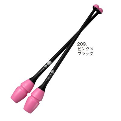 Chacott 209 Pink x Black Rubber Clubs (455 mm) (Linkable ends) 301505-0003-98