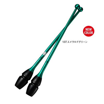 Chacott 137 Emerald Green Hi-grip Rubber Clubs (410 mm) (Linkable ends) 301505-0005-98