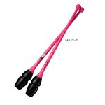 Chacott 143 Pink Hi-grip Rubber Clubs (410 mm) (Linkable ends) 301505-0005-98