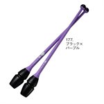 Chacott 177 Black x Purple Rubber Clubs (410 mm) (Linkable ends) 301505-0003-98