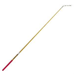 Chacott 699 Or Bâton Métallique avec Poignée Rouge (Point Flexible) (600 mm) 301501-0009-98