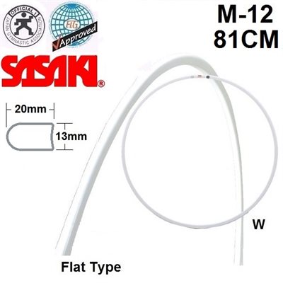 Sasaki 81 cm Flat Type (D shaped) Hoop M-12