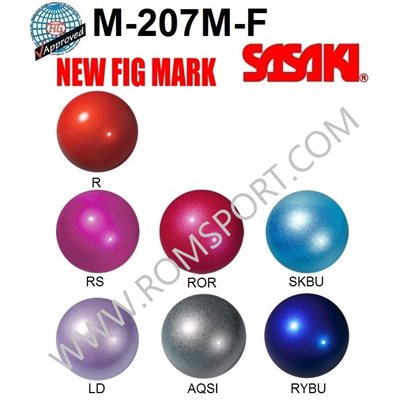Sasaki Sky Blue (SKBU) Metallic Ball (18.5 cm) M-207M-F