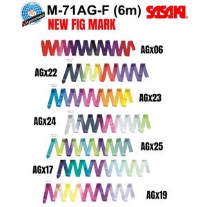 Sasaki ART Gradation Ribbon (6 m) M-71AG-F