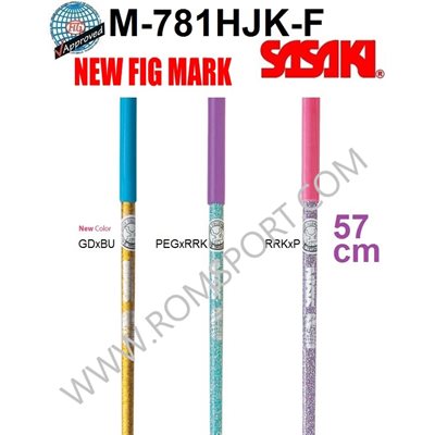 Sasaki Lilac x Pink (RRKxP) Hologram Glass Stick (Short) (57 cm) M-781HJK-F