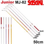 Sasaki Bâton Junior de Fibre de Verre avec Poignée en Caoutchouc (50 cm) MJ-82