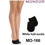 Mondor Blanc (WH) Footsie demi-bas 00166