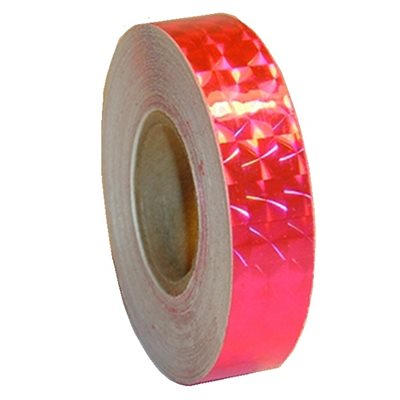 Romsports Hot Pink Holographic Squares Tape NSQ