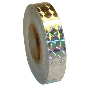Romsports Silver Holographic Squares Tape NSQ