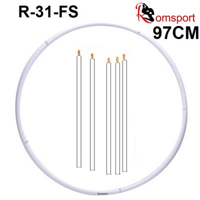 Romsports 97 cm Sectional Flexible Hoop (Unassembled) R-31-FS