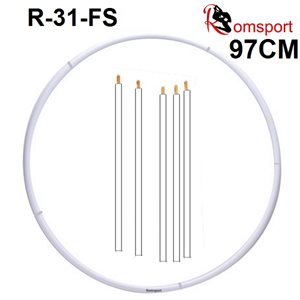 Romsports 97 cm Sectional Flexible Hoop (Unassembled) R-31-FS