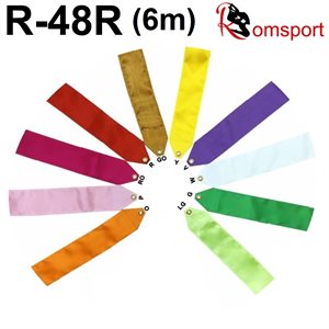 Romsports Solo color Cinta de Satín (5cm x 6m) R-48R