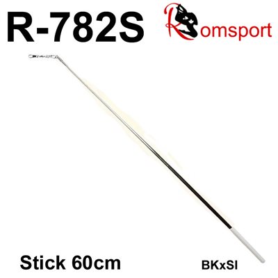 Romsports Bâton de 2 couleurs avec Poignée (60 cm) R-782S