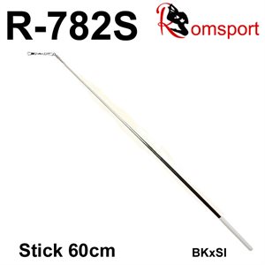 Romsport Varilla de color doble con Agarre (60 cm) R-782S