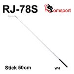 Romsports Varilla Blanco Júnior con Agarre Negro (50 cm) RJ-78S