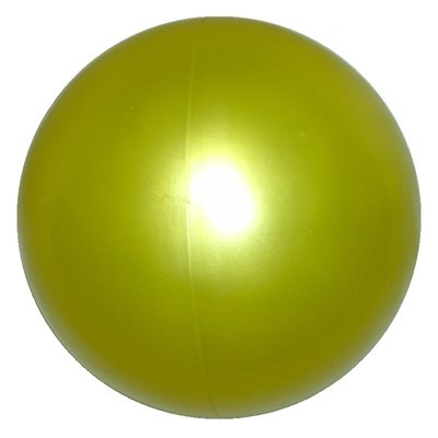 Romsports Yellow Metallic Junior Ball (16 cm) RJB-1-M