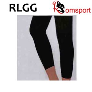 Romsports Leggings Collants Noirs sans Pieds RLGG