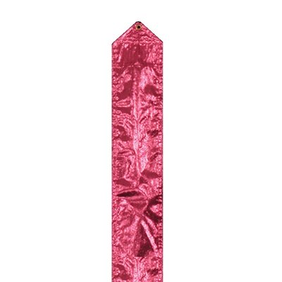 Romsports Pink Metallic Farbic Ribbon (3.65 m x 9 cm) RR-150 ( 3 weeks delivery)