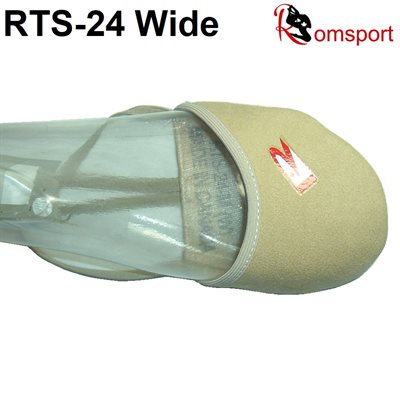 Romsports Grande Amplio L(W) Beige Zapatillas de Media Punta de Microfibra RTS-24